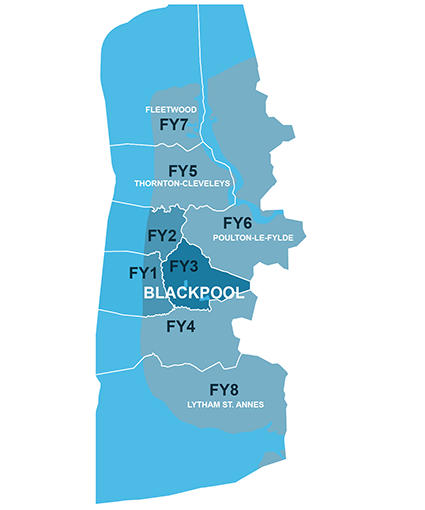 Blackpool Map (House Sale Data)